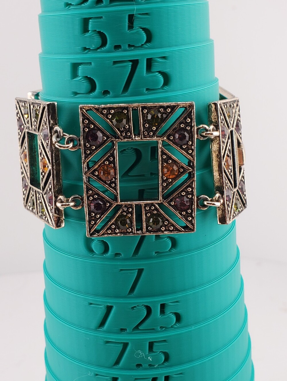 Emmons Rhinestone Panel Bracelet - Picture 6 of 9